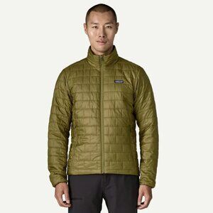 PATAGONIA Men's Nano Puff Jacket in Pond Green Sz S - NWOT!!